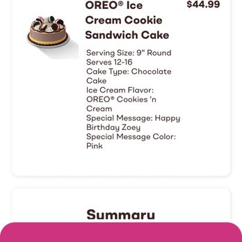 Baskin Robbins - Online Order - Custom Cakes Near Me - Las Vegas, Nevada
