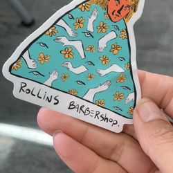 Rollins Barbershop - Fun sticker!