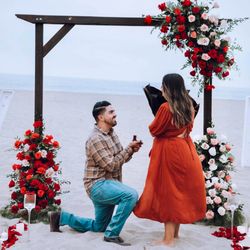 Diana's Flowers - Proposal Arcs: Visit our Website to Inquire