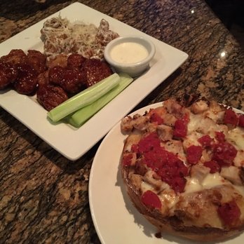 BJ's Restaurant & Brewhouse - Both our meals! - Pizza Near Me - Brea, California