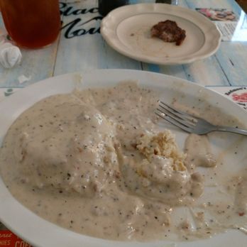 Louise's Kitchen - Biscuits and gravy, half way through... - Breakfast & Brunch Near Me - Black Mountain, North Carolina Louise's Kitchen - Biscuits and gravy, half way through... - Breakfast & Brunch Near Me - Black Mountain, North Carolina