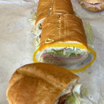 Jersey Mike's Subs - You could hardly tell there's cheese. Cheese was literally paper thin and see through. Regret eating here. - Sandwiches Near Me - Tustin, California Jersey Mike's Subs - You could hardly tell there's cheese. Cheese was literally paper thin and see through. Regret eating here. - Sandwiches Near Me - Tustin, California