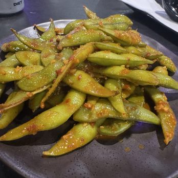Konfucious Eats - Spicy garlic edamame - Ramen Near Me - Modesto, California