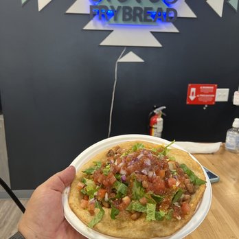 Hope's Frybread - Navajo Taco with everything. - Fast Food Near Me - Mesa, Arizona
