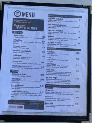 Menu photo 3 The Lobster Bar Hilton Head Island, SC Menu photo 3 The Lobster Bar Hilton Head Island, SC