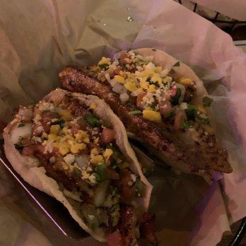 Barrio Brewing - Fish Tacos (showing the portion size) - Breweries Near Me - Tucson, Arizona