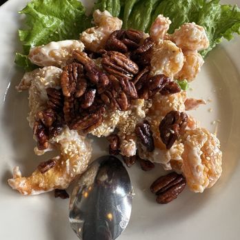 Ginger Cafe - Candied Pecan Prawn - Asian Fusion Near Me - Gilroy, California
