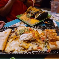 Maria's Cocina Mexicana - Confetti appetizer and Tacos de Alambre