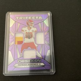 Patrick MaHomes patch card Patrick MaHomes patch card