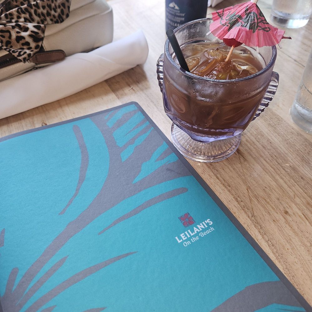Leilani's On The Beach - Mai Tai - Seafood Near Me - Lahaina, Hawaii