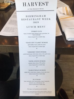 Menu photo 3 The Harvest Birmingham, AL Menu photo 3 The Harvest Birmingham, AL