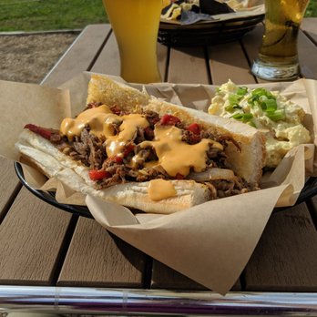 Hops Kitchen - Philly cheese steak - American Near Me - Crozet, Virginia