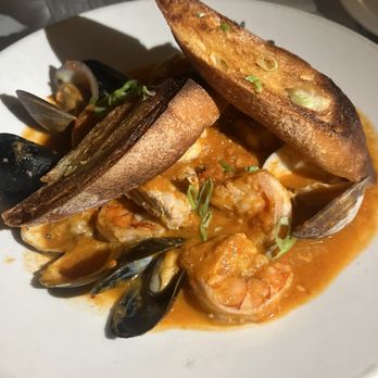 Pacifica Del Mar - Seafood cioppino - super bland and expensive - New American Near Me - Del Mar, California Pacifica Del Mar - Seafood cioppino - super bland and expensive - New American Near Me - Del Mar, California