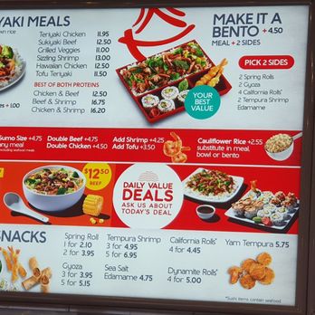 Edo Japan - a menu for a restaurant - Japanese Near Me - Newmarket, Ontario Edo Japan - a menu for a restaurant - Japanese Near Me - Newmarket, Ontario