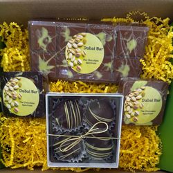 The Chocolate Spectrum - Dubai Chocolate Collection: $62.99 https://thechocolatespectrum.com/online-store/ols/products/the-dubai-chocolate-collection-gift-box