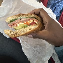 The Wine & Cheese Cask - Italian combo on a ciabatta
