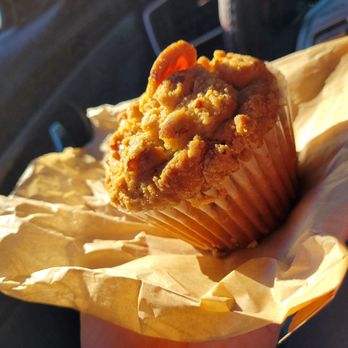 Upside Down - Banana pecan muffin - Coffee & Tea Near Me - Los Angeles, California Upside Down - Banana pecan muffin - Coffee & Tea Near Me - Los Angeles, California