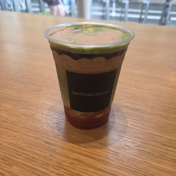 Matcha House - Dark Chocolate Strawberry Matcha Latte - Coffee & Tea Near Me - New York, New York Matcha House - Dark Chocolate Strawberry Matcha Latte - Coffee & Tea Near Me - New York, New York