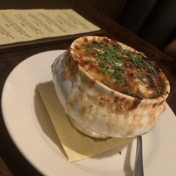 Coast Range - French onion soup - Steakhouses Near Me - Solvang, California