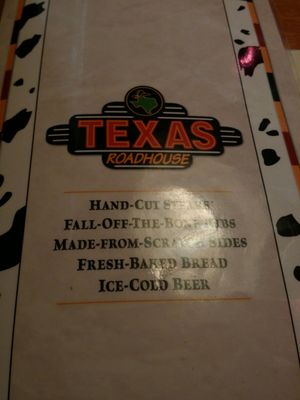 Menu photo 2 Texas Roadhouse Fargo, ND Menu photo 2 Texas Roadhouse Fargo, ND