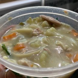 chicken noddle soup! chicken noddle soup!
