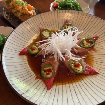 Domo Sushi Kitchen & Bar - Yellowtail Crudo - Sushi Bars Near Me - Columbus, Ohio Domo Sushi Kitchen & Bar - Yellowtail Crudo - Sushi Bars Near Me - Columbus, Ohio