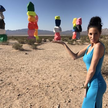 Seven Magic Mountains - Public Art Near Me - Las Vegas, Nevada Seven Magic Mountains - Public Art Near Me - Las Vegas, Nevada