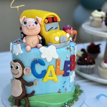 The Crimson Cake - Cocomelon cake - Custom Cakes Near Me - Oceanside, California The Crimson Cake - Cocomelon cake - Custom Cakes Near Me - Oceanside, California