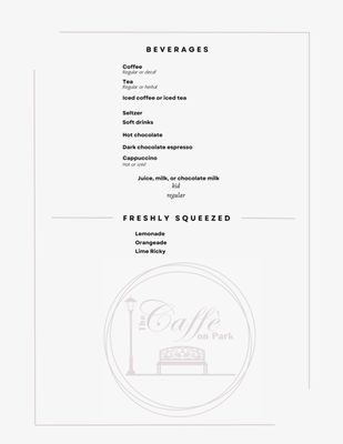 Menu photo 1 The Caffe On Park Rockville Centre, NY