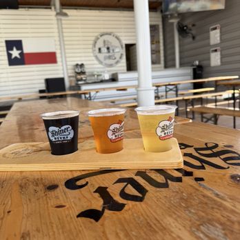 Shiner Bock Brewery - Flight - Breweries Near Me - Shiner, Texas Shiner Bock Brewery - Flight - Breweries Near Me - Shiner, Texas