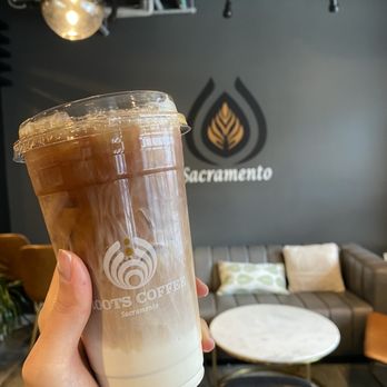 Roots Coffee - Nitro Coffee with sugar and cream - Coffee & Tea Near Me - Sacramento, California Roots Coffee - Nitro Coffee with sugar and cream - Coffee & Tea Near Me - Sacramento, California