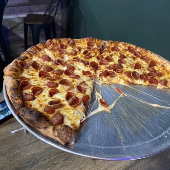 Cucamonga Pizza House - Pepperoni Pizza so cheesy - Pizza Near Me - Rancho Cucamonga, California