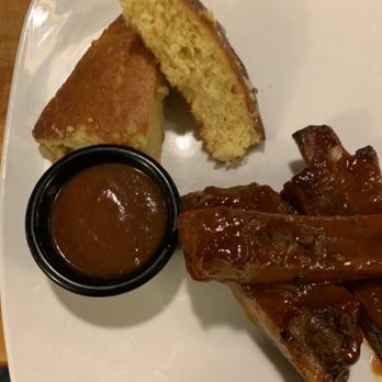 Dizzy Chicken Barbecue - 1/4 Rack Ribs , Corn Bread - Barbeque Near Me - Saratoga Springs, New York Dizzy Chicken Barbecue - 1/4 Rack Ribs , Corn Bread - Barbeque Near Me - Saratoga Springs, New York