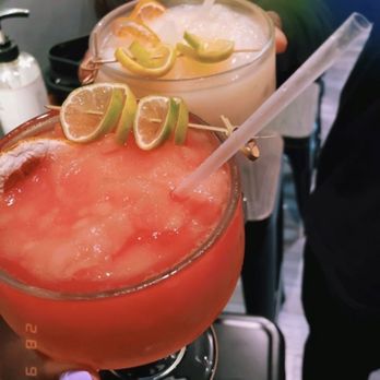 Anytime Billiards - XXL margarita (peach and strawberry) - Sports Bars Near Me - New York, New York