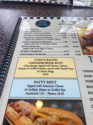 Menu photo 1 Cody's Diner New Haven, CT