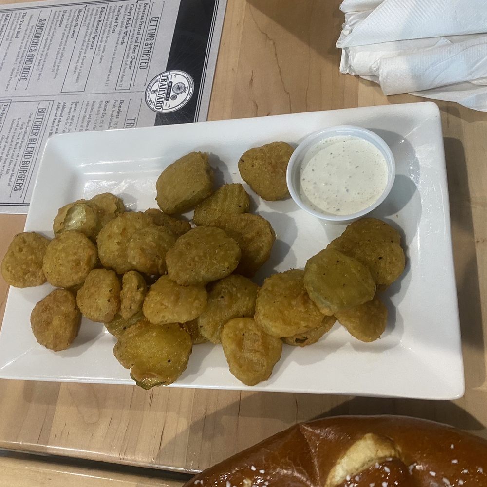 Miamiville Trailyard - Fried pickles - American Near Me - Miamiville, Ohio Miamiville Trailyard - Fried pickles - American Near Me - Miamiville, Ohio