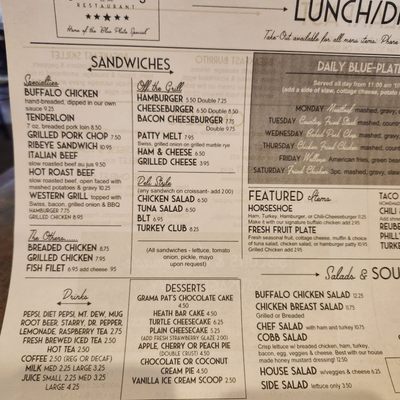Menu photo 5 Shannon's Five Star Bloomington, IL
