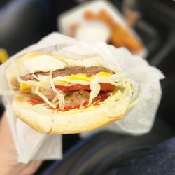 Don's Drive In - Cheeseburger with the works!