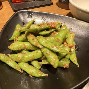 Tomizo Ramen - Garlic Edamame - Ramen Near Me - Gardena, California Tomizo Ramen - Garlic Edamame - Ramen Near Me - Gardena, California