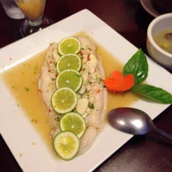 Sizzling Thai Kitchen - Garlic and Pepper Fish - Thai Near Me - Downey, California