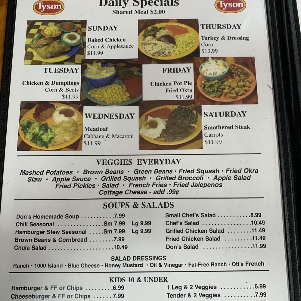 Neal's Cafe - Specials - Diners Near Me - Springdale, Arkansas Neal's Cafe - Specials - Diners Near Me - Springdale, Arkansas