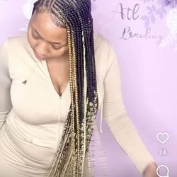Flower ATL African Braiding Studio - Cornrows with style and Heart