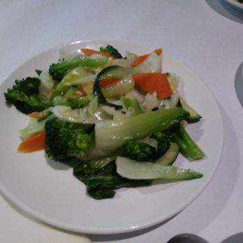 Lemon Grass Restaurant - Side of vegetables for Basa entree - Asian Fusion Near Me - Sacramento, California