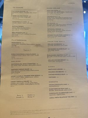 Menu photo 8 Caña  Carolina, PR