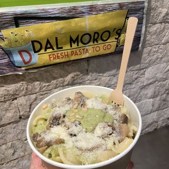Dal Moro's - No.4 Basil and mushroom pasta - Fast Food Near Me - Venezia, VE