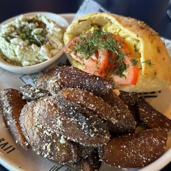 Andros Taverna - Cheesy Egg Pita - Greek Near Me - Chicago, Illinois