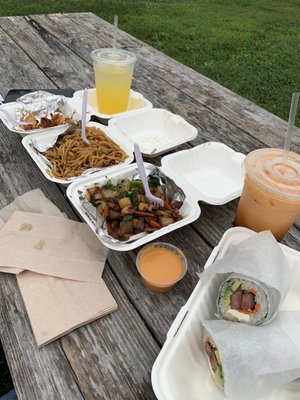 Yatai Hibachi Food Trailer by null
