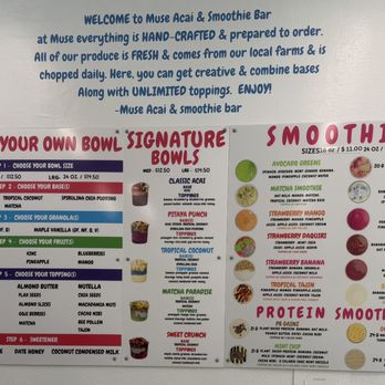 Muse Juice Bar - Menu - Juice Bars & Smoothies Near Me - San Francisco, California Muse Juice Bar - Menu - Juice Bars & Smoothies Near Me - San Francisco, California