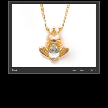 VPK Enterprises - Gold Flog Pendent with Aqua Marine and Diamonds. - Jewelry Near Me - New York, New York VPK Enterprises - Gold Flog Pendent with Aqua Marine and Diamonds. - Jewelry Near Me - New York, New York