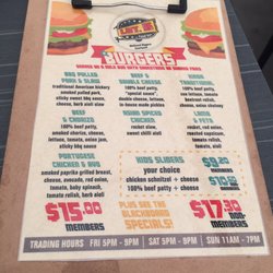 Wallsend Diggers - Lot 5 menu